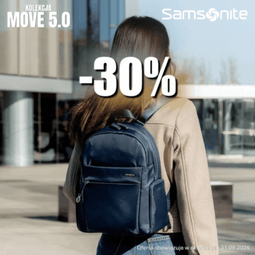 Samsonite-Move z 30% rabatu na całą kolekcję!
