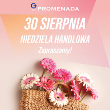 On August 30, we invite you to shop at G City Promenada! ✨