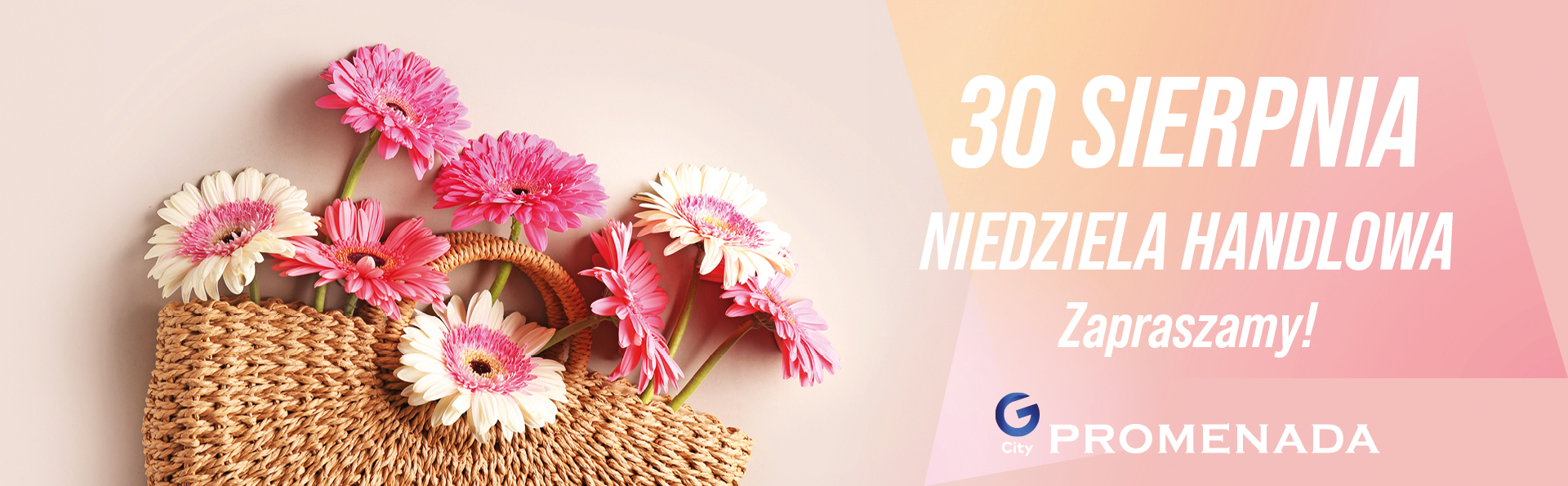 On August 30, we invite you to shop at G City Promenada! ✨