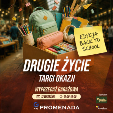 Garage Sale at G City Promenada – “Back to school” Edition ð
