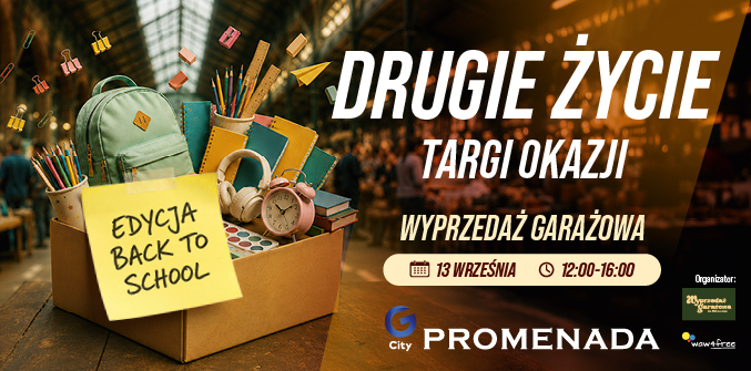 Garage Sale at G City Promenada – “Back to school” Edition