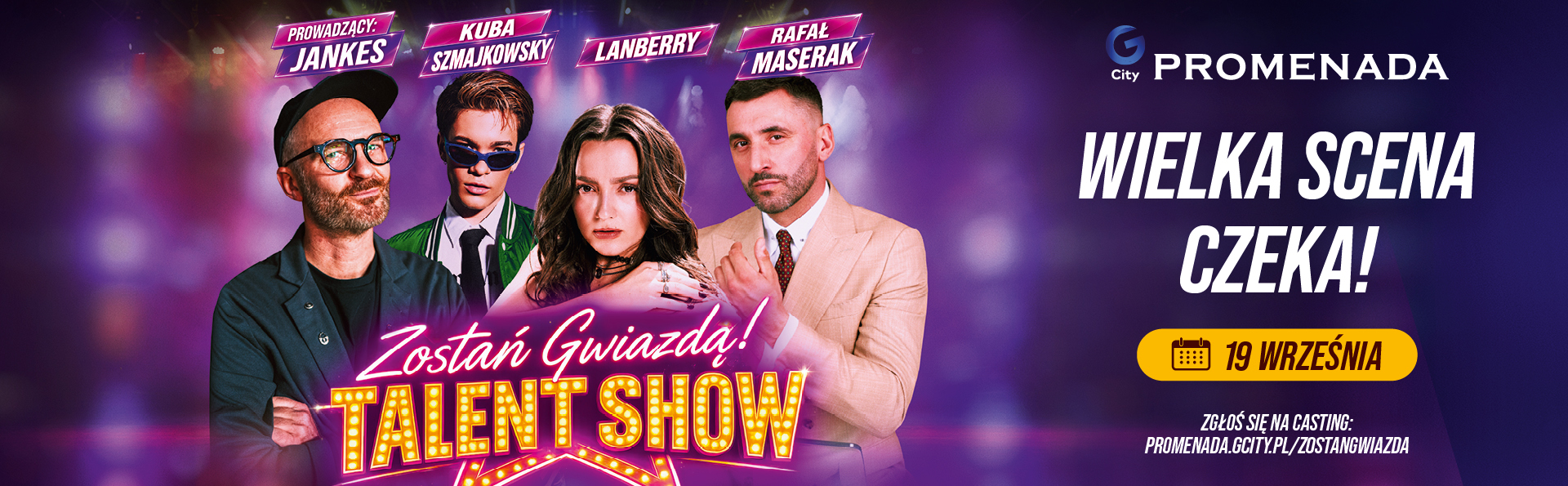 Zostań Gwiazdą! Druga edycja Talent Show w G City Promenada!