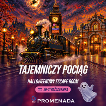 Tajemniczy Pociąg – niezwykły Escape Room w G City Promenada! ð
