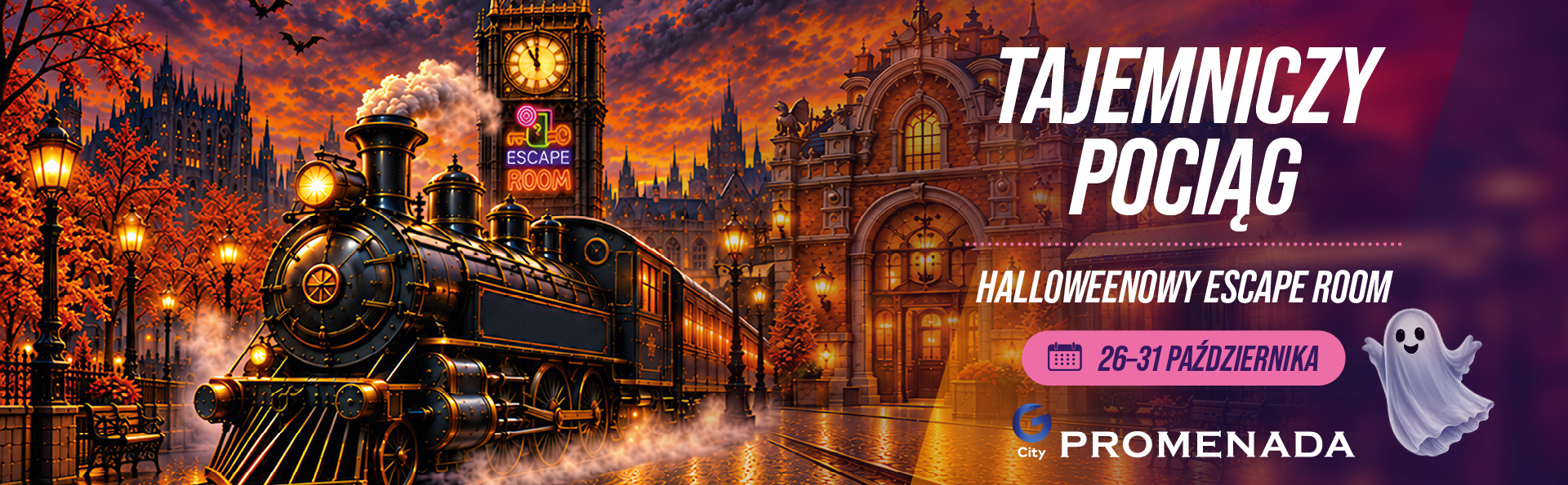 The Mystery Train – an extraordinary Escape Room at G City Promenada!