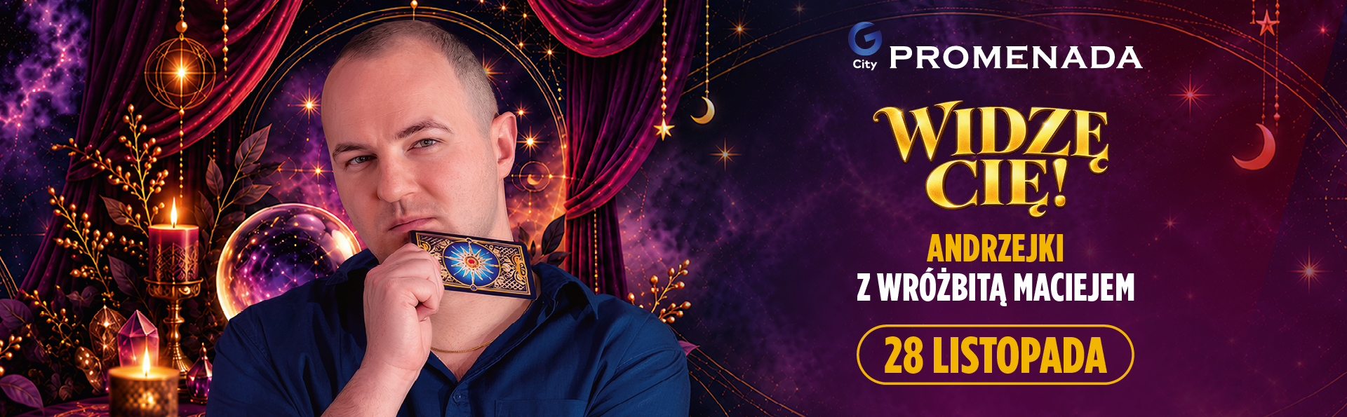 St. Andrew’s Eve with Fortune-Teller Maciej at G City Promenada!