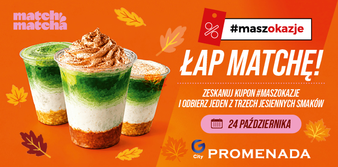 Catch Your Autumn Matcha at G City Promenada!
